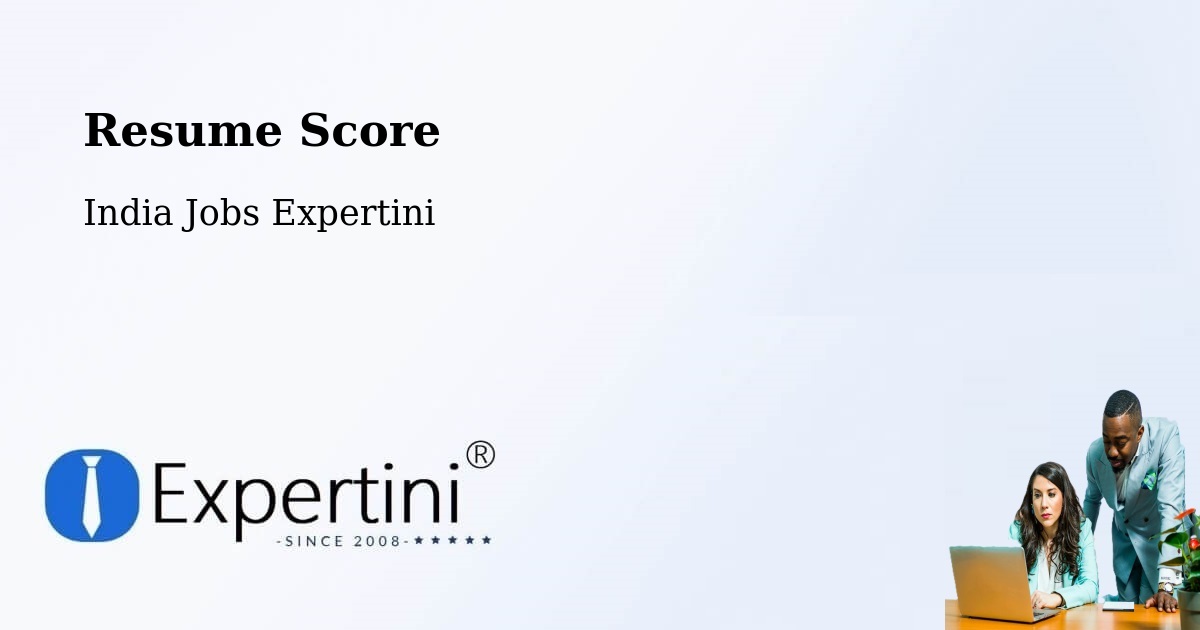 Resume Score & Job Description Match Tool – Chhapar - India Jobs Expertini